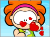 Wamba encuentra un mensage de amor
